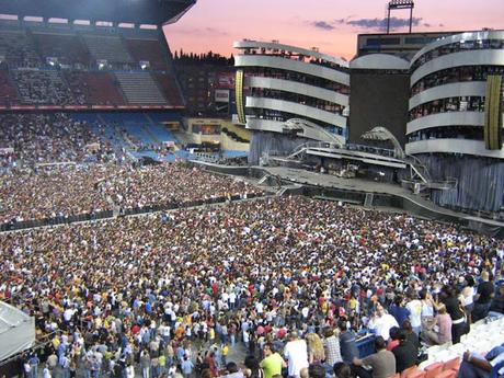 Vídeos de conciertos: The Rolling Stones el 28 de junio de 2007 en el Vicente Calderón de Madrid