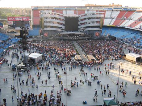 Vídeos de conciertos: The Rolling Stones el 28 de junio de 2007 en el Vicente Calderón de Madrid