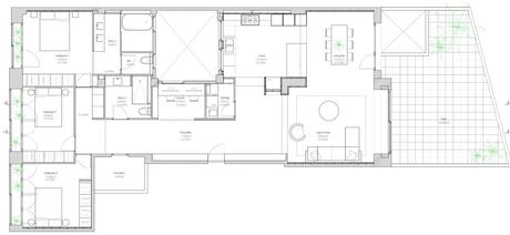 spanish home reno spain reformas españa cataluña Reformas Barcelona open kitchen open concept muebles de diseño modern home house renovation estilo moderno funcional estilo moderno distribución diáfana blog interiores nórdicos blog decoracion interiores apartment reno  