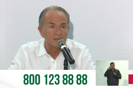 COVID-19 presente en las 4 regiones de SLP ; hay 44 casos