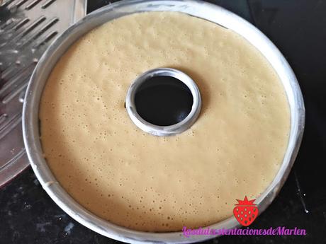 Bizcocho de Naranja y Leche Condensada sin Lactosa