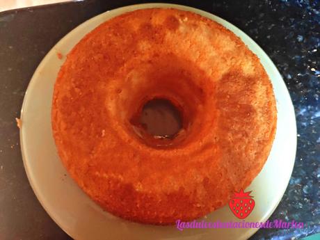 Bizcocho de Naranja y Leche Condensada sin Lactosa