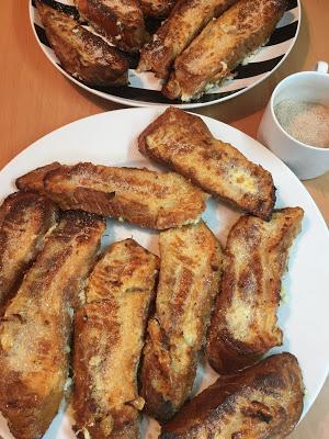 Torrijas De Leche Condensada Al Horno O Torrijas De Pan Perdido