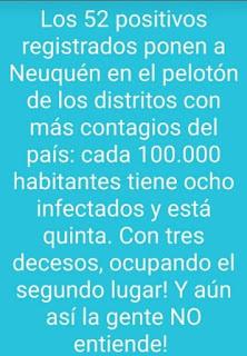 El covid 19 necesita más pelotudos para alimentarse