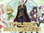 segunda temporada ''Isekai Maou Shoukan Shoujo Dorei Majutsu'', anunciada