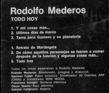 Rodolfo Mederos - Todo Hoy (1978) Rodolfo Mederos - Todo Hoy (1978)