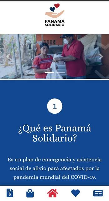 ¿Qué es Panamá Solidario?