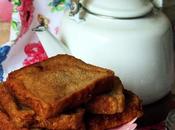 Torrijas licor café chocolate