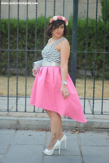 Top Para Falda Midi Boda