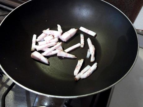 Macarrones gratinados con bechamel y bacon – Casarecce al forno con pancetta e zucchine