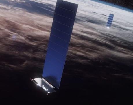 Satélites Starlink: orbitando alineados en el espacio Satélites Starlink: orbitando alineados en el espacio