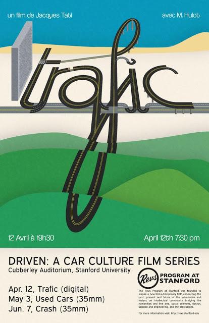 Pósters de Traffic de Jacques Tati