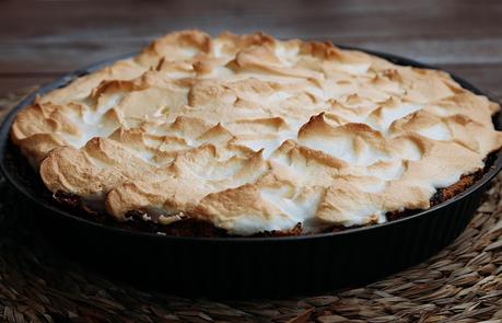 TARTA DE LIMÓN Y MERENGUE, SIN LACTOSA, SIN GLUTEN