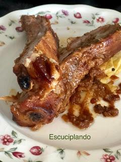 COSTILLAS EN SALSA DE SOJA COSTILLAS EN SALSA DE SOJA