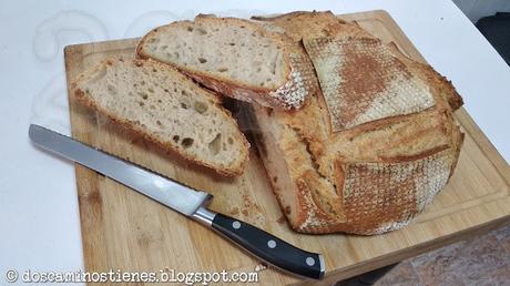 (Pan Casero) Hogazón de 2 kg. de trigo y sémola