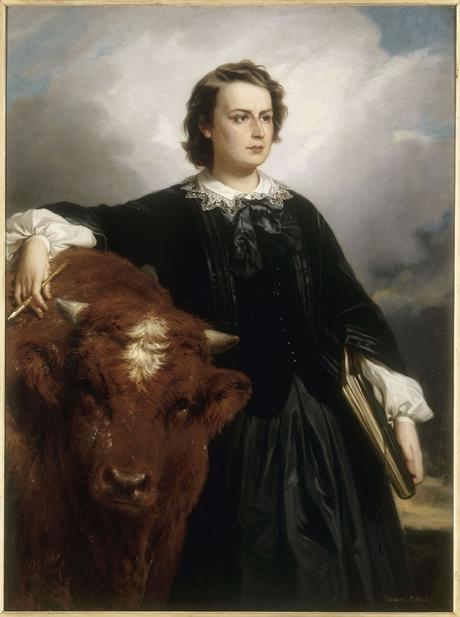 La pintora y los animales, Rosa Bonheur (1822-1899)