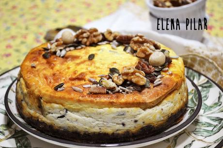 Cheesecake salada de ricotta y calabacín