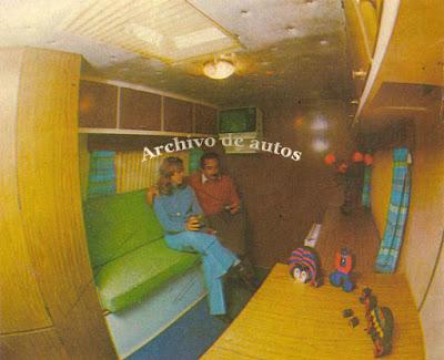 Anahi Cabaña, casa rodante semirremolque