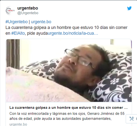 #Bolivia le gana al #Coronavirus pero el Gobierno no es su Aliado