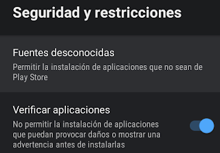 Seguridad y Restricciones de AndroidTV para App