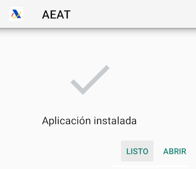 Android TV Agencia Tributaria