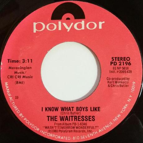 The Waitresses  -I Know what boys like 7