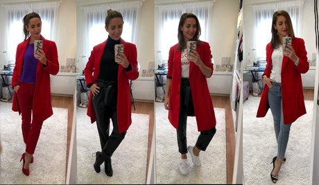Fitness And Chicness-Una Prenda Varios Looks-Abrigo Rojo-Portada Fitness And Chicness-Una Prenda Varios Looks-Abrigo Rojo-Portada