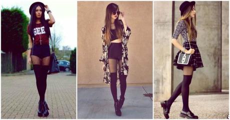 Falda Circular Con Calcetas Largas