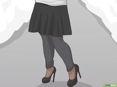 Falda Circular Con Calcetas Largas