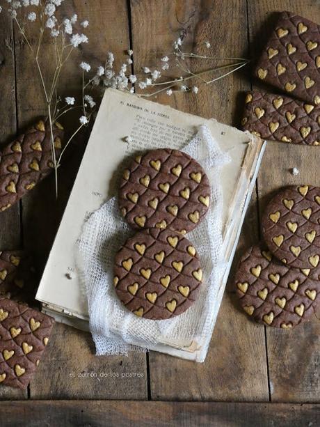Galletas de Cacao estampadas