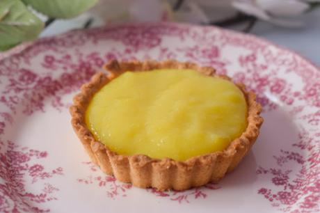Tartaletas Veganas de Lemon Curd