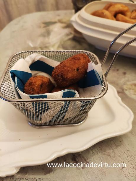 Croquetas de mejillones