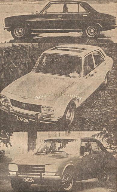 Peugeot 504 GLS, GLD y SL Peugeot 504 GLS, GLD y SL