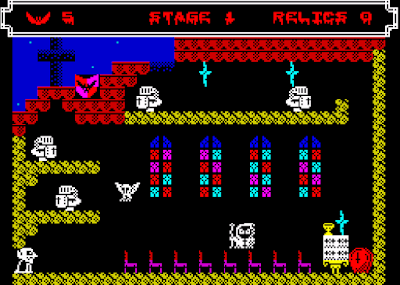 Descarga Vampire Vengeance, un nuevo arcade plataformero para ZX Spectrum Descarga Vampire Vengeance, un nuevo arcade plataformero para ZX Spectrum