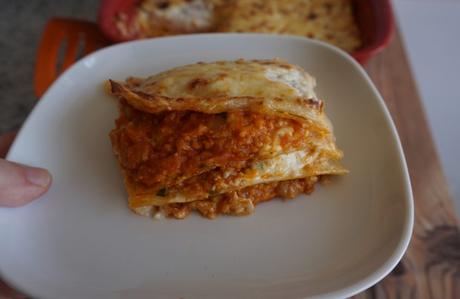 Receta de lasaña vegana