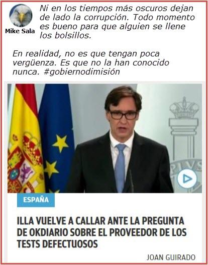 Ni en los tiempos más oscuros abandonan la corrupción Ni en los tiempos más oscuros abandonan la corrupción