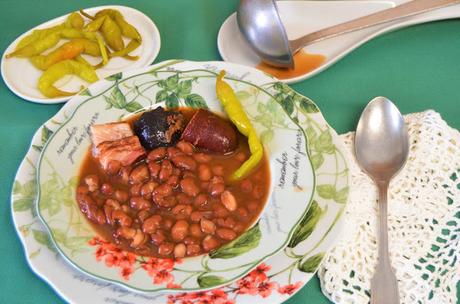 alubias de Tolosa, receta de alubias de Tolosa, alubias de Tolosa con sacramentos, la autentica receta de alubias de Tolosa con sacramentos, recetas con sacramentos, que son sacramentos, las delicias de mayte, 