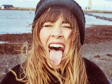 Falda Larga Cuadros Stradivarius