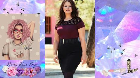 Outfit Falda De Tubo Para Gorditas