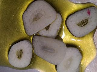 GAZPACHO PERRERO (SOPA DE ALMEJAS Y RABANOS CON NARANJAS)