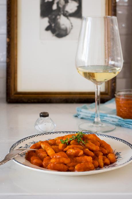 SALSA PARA PASTA DE VERDURAS Y ATÚN