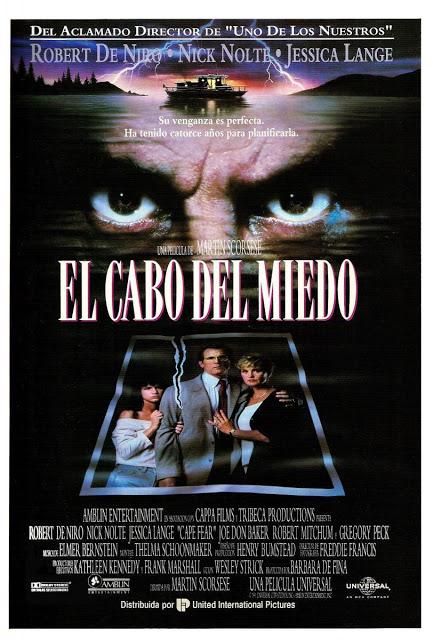 El cabo del miedo (1991) Martin Scorsese