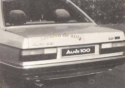 Audi 100, importado de Alemania