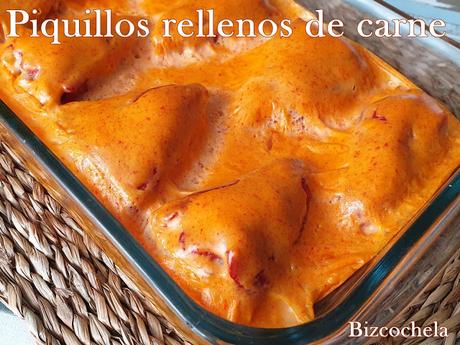 PIQUILLOS RELLENOS DE CARNE