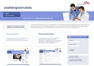 Lilly crea una web dedicada integramente a la osteoporosis