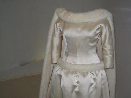 Detalle del vestido de la Reina Fabiola