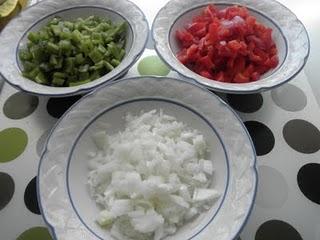 Ensalada campera rápida y aderezo especial