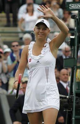 Wimbledon: Fácil debut para Wozniacki