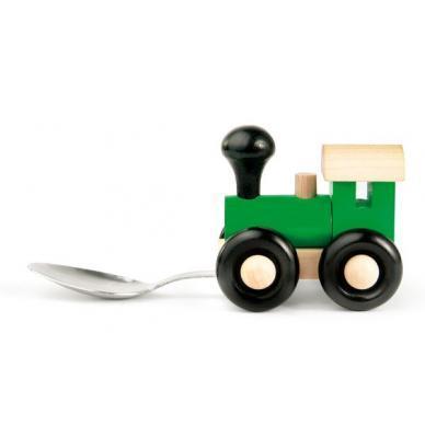 Cubiertos de madera para bebés