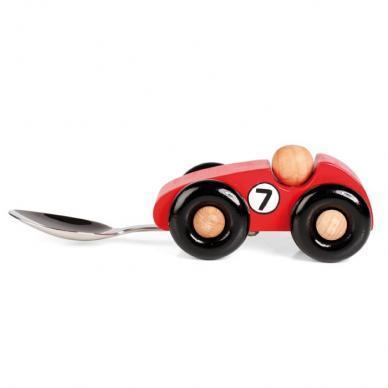 Cubiertos de madera para bebés